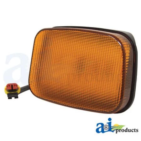 Aftermarket Warning Light, LED, Amber, LH Front  RH Rear A-WL3404